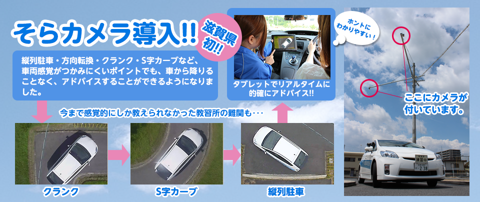 滋賀県初！ そらカメラ導入!!